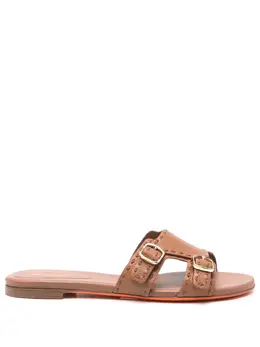 Santoni: Коричневые сандалии 