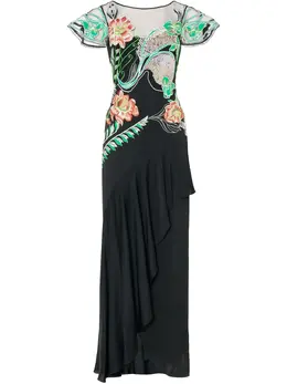 Temperley London: Платье с оборками 