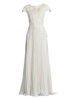 Tadashi Shoji: Плиссированное платье 