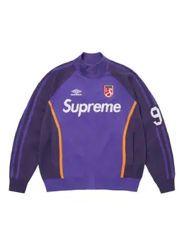 Supreme: Фиолетовый свитшот 