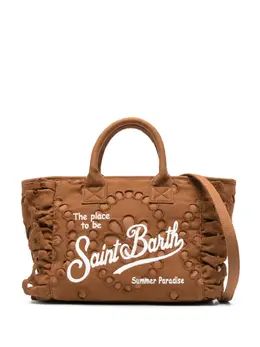 MC2 Saint Barth: Коричневая сумка-шоппер 