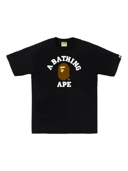 A BATHING APE®: Чёрная футболка 