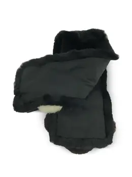 Fendi Pre-Owned: Чёрный шарф 