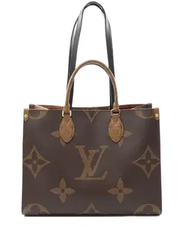 Louis Vuitton Pre-Owned: Коричневая сумка-шоппер 
