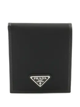 Prada Pre-Owned: Чёрный кошелёк 