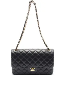 CHANEL Pre-Owned: Чёрная сумка 