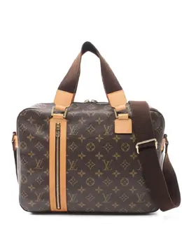 Louis Vuitton Pre-Owned: Коричневая сумка-шоппер 