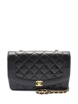 CHANEL Pre-Owned: Чёрная сумка 