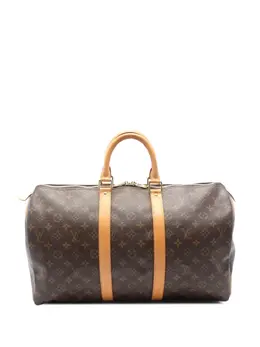Louis Vuitton Pre-Owned: Коричневая сумка 