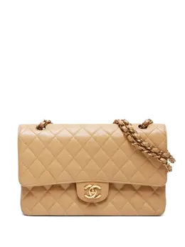 CHANEL Pre-Owned: Бежевая сумка 