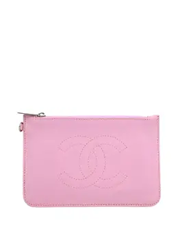 CHANEL Pre-Owned: Светлый кошелёк 