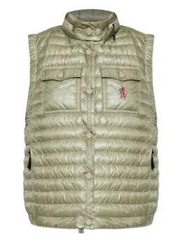 Moncler Grenoble: Светлый жилет 