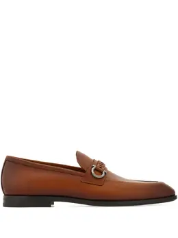 Ferragamo: Коричневые туфли  Gancini