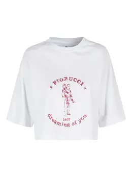 Fiorucci: Белая футболка 