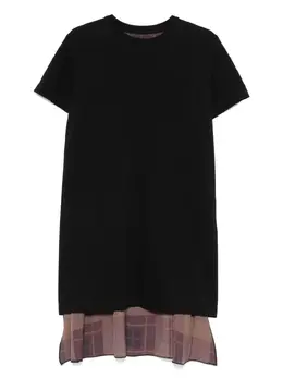 sacai: Короткое платье 