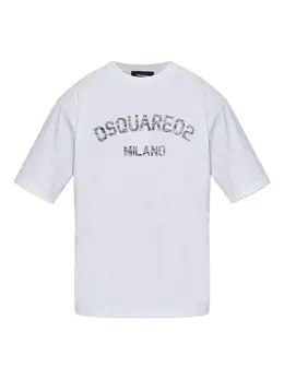 DSQUARED2: Хлопковая футболка 