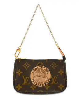 Louis Vuitton Pre-Owned: Коричневая сумка 
