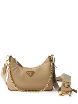 Prada: Бежевая сумка 