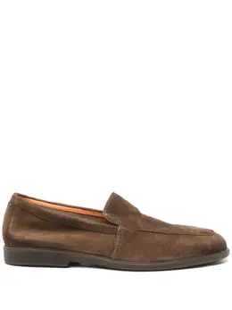 Santoni: Коричневые туфли 