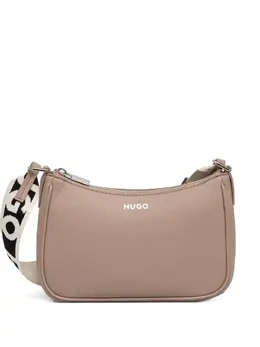 HUGO: Коричневая сумка через плечо 