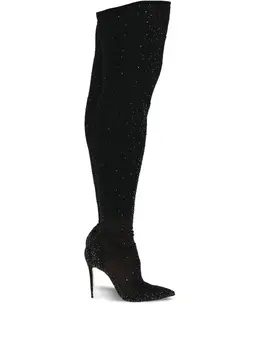 Gianvito Rossi: Чёрные сапоги 