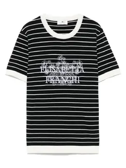Elisabetta Franchi: Футболка в полоску 