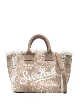 MC2 Saint Barth: Коричневая сумка-шоппер 