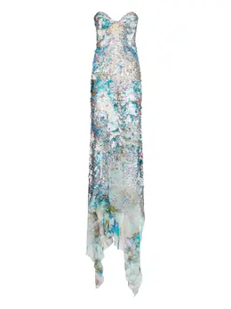 Roberto Cavalli: Длинное платье 