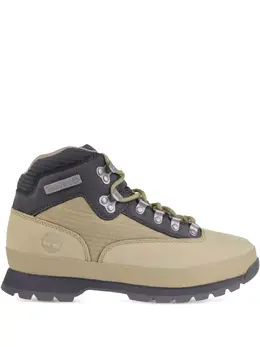 Timberland: Бежевые ботинки 