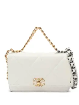CHANEL Pre-Owned: Белая сумка 