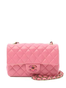 CHANEL Pre-Owned: Розовая сумка 
