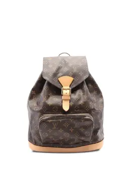 Louis Vuitton Pre-Owned: Коричневый рюкзак 