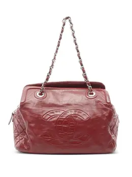 CHANEL Pre-Owned: Красная сумка 