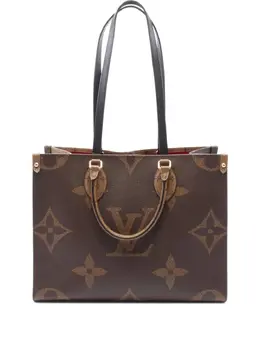 Louis Vuitton Pre-Owned: Коричневая сумка-шоппер 