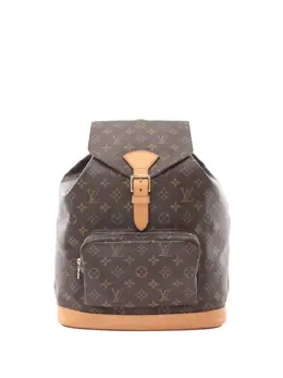 Louis Vuitton Pre-Owned: Коричневый рюкзак 