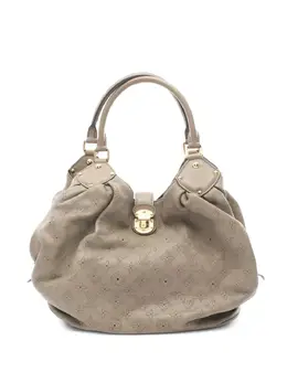 Louis Vuitton Pre-Owned: Бежевая сумка-шоппер 