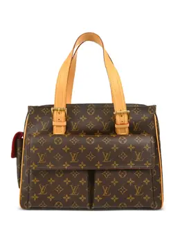 Louis Vuitton Pre-Owned: Коричневая сумка 