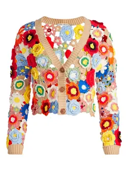 alice + olivia: Многоцветный кардиган 