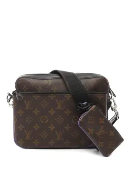 Louis Vuitton Pre-Owned: Коричневая сумка 