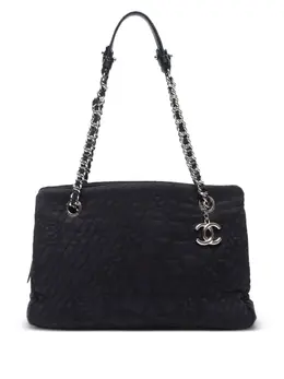 CHANEL Pre-Owned: Чёрная сумка 