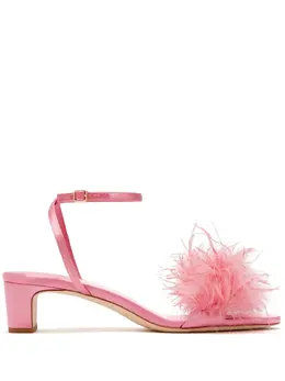 Loeffler Randall: Розовые сандалии 