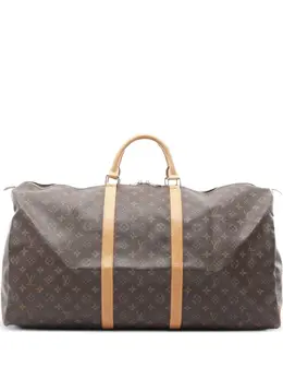 Louis Vuitton Pre-Owned: Коричневая сумка 