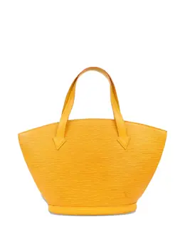 Louis Vuitton Pre-Owned: Жёлтая сумка-шоппер 