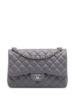 CHANEL Pre-Owned: Фиолетовая сумка 