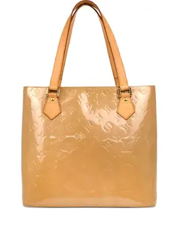 Louis Vuitton Pre-Owned: Бежевая сумка-шоппер 