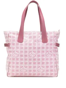 CHANEL Pre-Owned: Розовая сумка-шоппер 