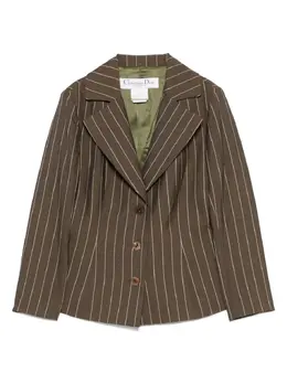 Christian Dior Pre-Owned: Коричневый жакет 