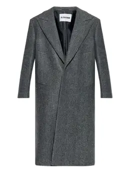 Jil Sander: Пальто из шерсти 