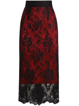 Dolce & Gabbana: Гипюровая юбка 