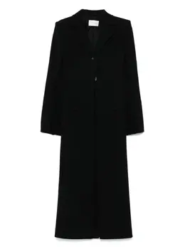 Sportmax: Чёрное пальто 